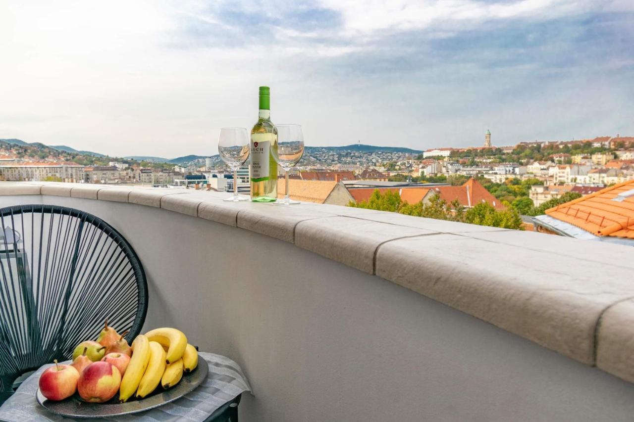 Budacastle Panoramic Luxurious Family Apt, Free Parking Included Budapest Bagian luar foto